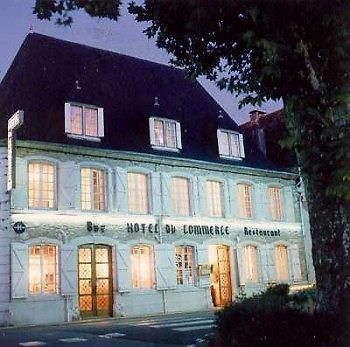 Hotel Du Commerce Navarrenx Zewnętrze zdjęcie